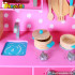 Fashionable wooden paly kitchen toy for girls W10C182