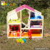 Funny wooden miniature dollhouse for little girls W06A098