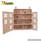 Role play children wooden dollhouse playset W06A099
