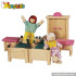 Wonderful playset wooden house toy W06A118
