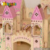 Medieval wooden castle toy W06A034