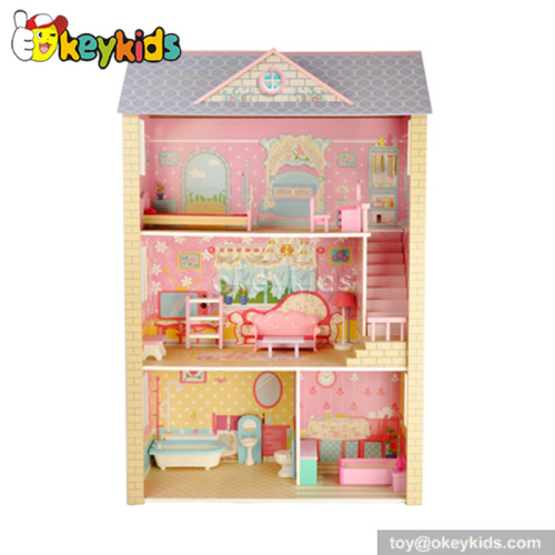 Dreamlike Diy Wooden Miniature Doll House W06A043