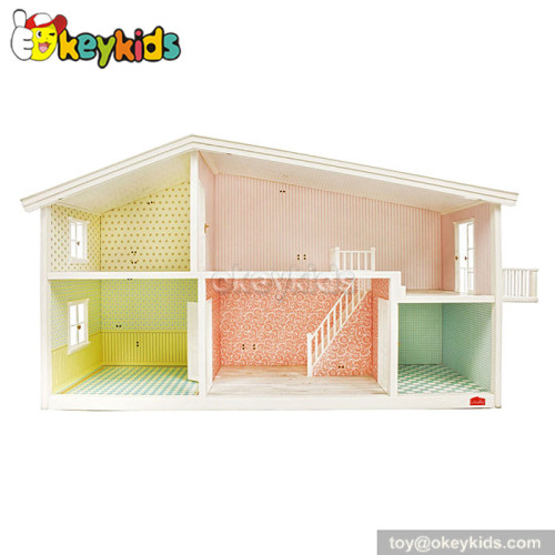 Wonderful children toy wooden playhouse W06A117