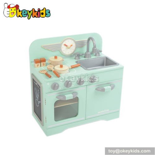 Role play toy wooden kitchen set for children W10C183