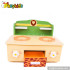 Tabletop kids wooden stove toy W10C184