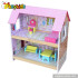 Beautiful wooden fairy dollhouse with furniture W06A078