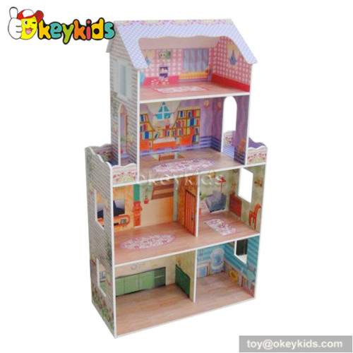 Luxury wooden creative playthings dollhouse W06A080