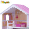 Luxury wooden dollhouse with furniture set W06A083