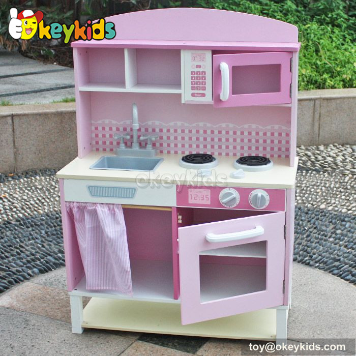 preschool wooden play kitchen
