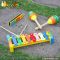 2016 hot slae kids educational wooden music instrument Set W07A005