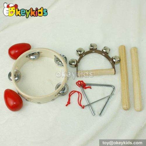 2015 Happy play Kids Wooden musical instrumment,Children toy musical set W07A028