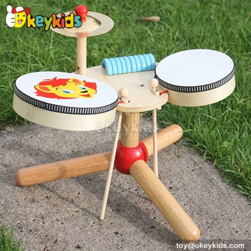 Okeykids new fashion children wooden drum toy W07A040