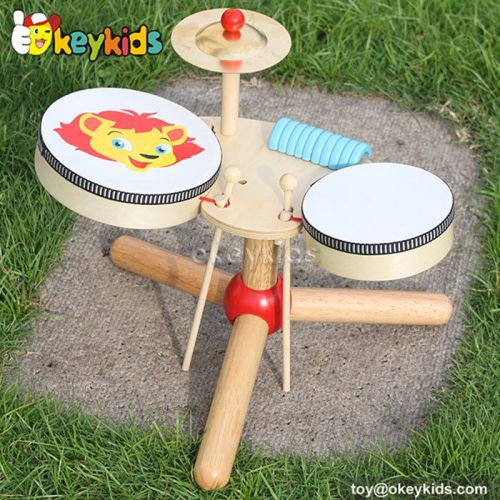 Okeykids new fashion children wooden drum toy W07A040