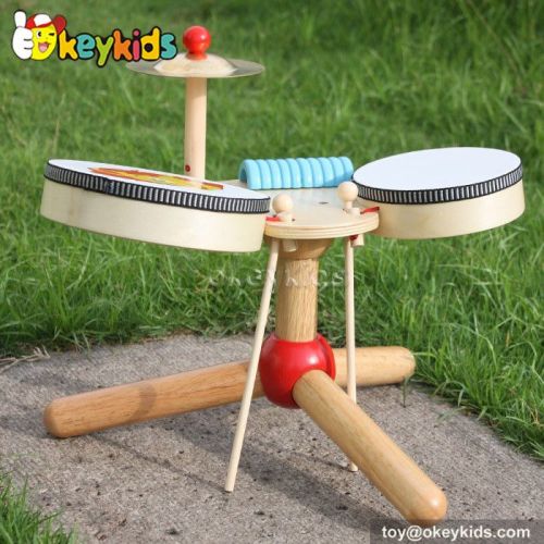 Okeykids new fashion children wooden drum toy W07A040