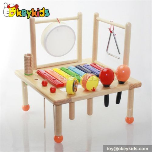 kids wooden toy musical instrument,children wooden musical toy setW07A041