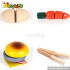 Pretend play kids wooden kitchen toy play food W10B099