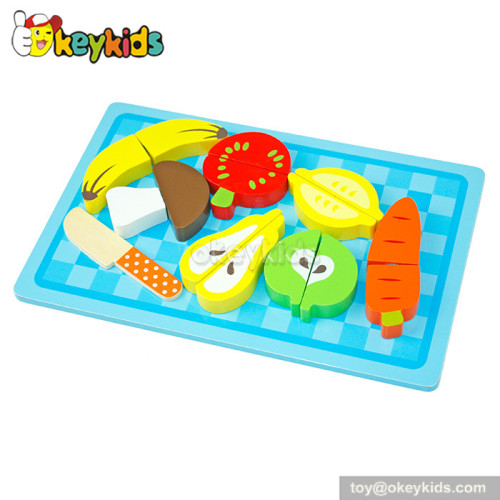 Emulation kids wooden play food for sale W10B059