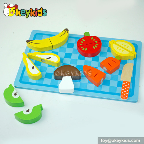 Emulation kids wooden play food for sale W10B059