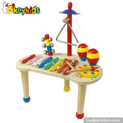 wooden toy set kids xylophone, wooden musical toy set for children  W07A066