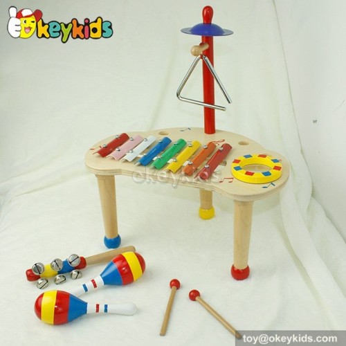 wooden toy set kids xylophone, wooden musical toy set for children  W07A066