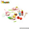 High quality children toy wooden breakfast food play set W10B021