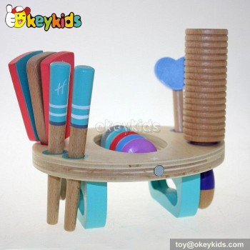 Wooden Musical Instrument Toy Set ,kidxylophone castanets for children W07A086