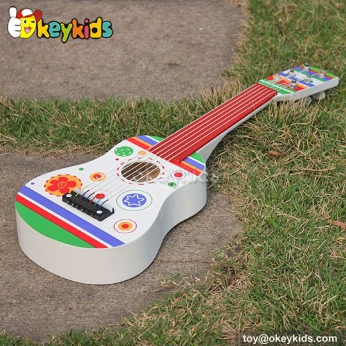 Wooden Musical Instrument Toy Set ,kid guitar harmonica tambourine for children W07A088