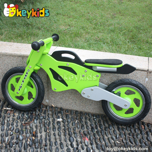 New design cute children wooden balance motorcycle W16C069