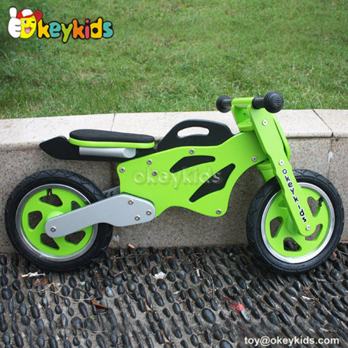 New design cute children wooden balance motorcycle W16C069