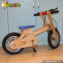 Wholesale high quality wooden balance bike for kids W16C115