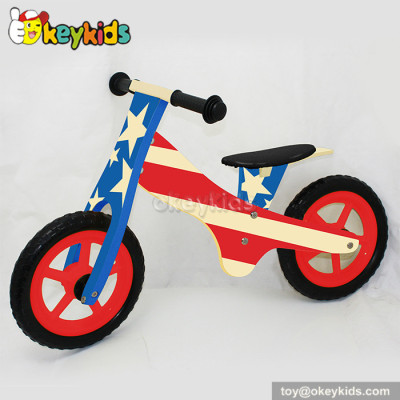 Newest kids wooden balance bike for 2 year old W16C116
