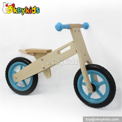 Wholesale cheap wooden kids balance bicycle W16C049