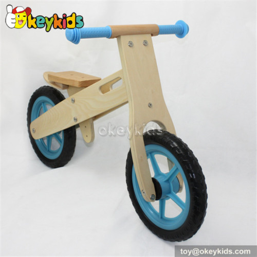 Wholesale cheap wooden kids balance bicycle W16C049