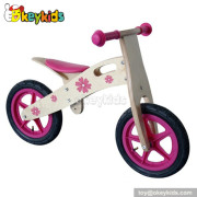 Manufacturer of children wooden miniature toy bike W16C028