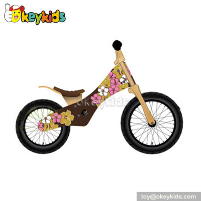 Wholesale cheap children wooden balance bike for sale W16C085