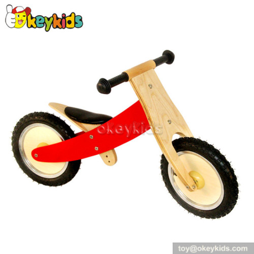 Wholesale cheap balance wooden toy bike for sale W16C014