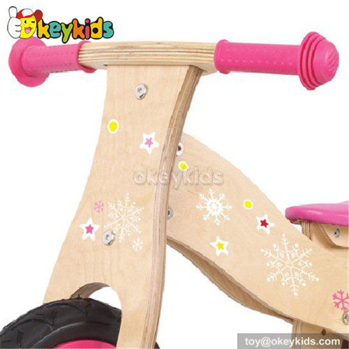 Wholesale cheap wooden balance bike for kids W16C016