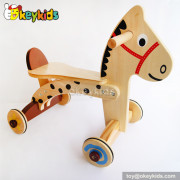 Top fashion 2 IN 1 wooden kids ride on toys for sale W16A015