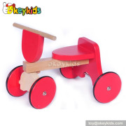 Top fashion 4 wheel wooden riding toys for toddlers W16A010