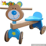 Top fashion 4 wheel wooden ride on cars for kids W16A011