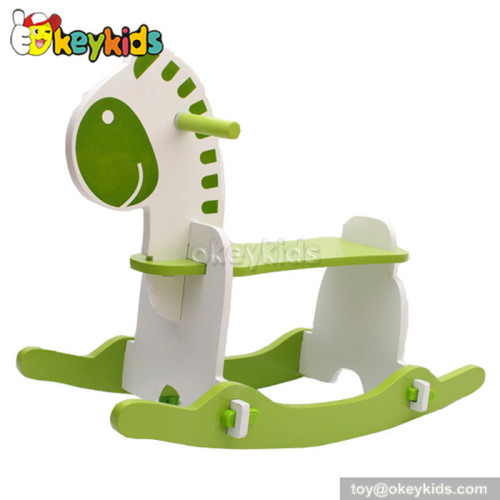 Best design baby wooden horse toy for sale W16D050