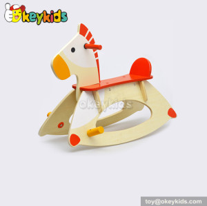 Funny toy toddlers wooden rocking horse for sale W16D085