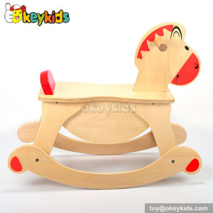 Ride on toy toddlers wooden spring rocking horse for sale W16D087