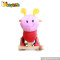 Ride on animal toys  wooden rocking horse for kids W16D084