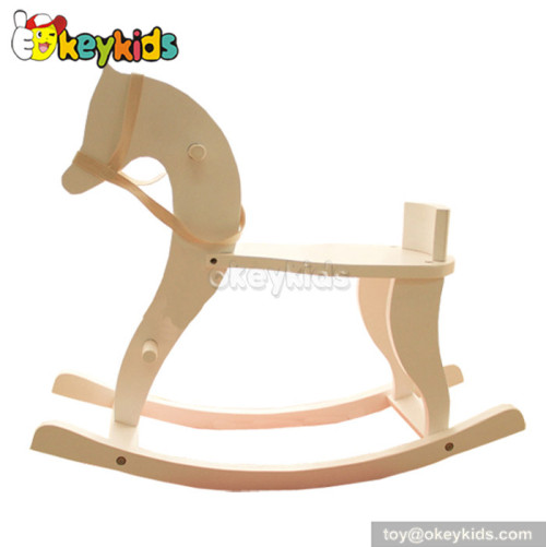 Best design charming wooden riding horse toy for sale W16D052