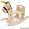 Best design charming wooden horse toys for children W16D060