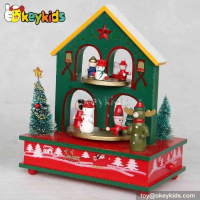 2016 wholesale baby wooden music box, cheap kids wooden music box W07B005B