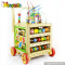 wholesale multi-function baby wooden activity walker for sale W16E054