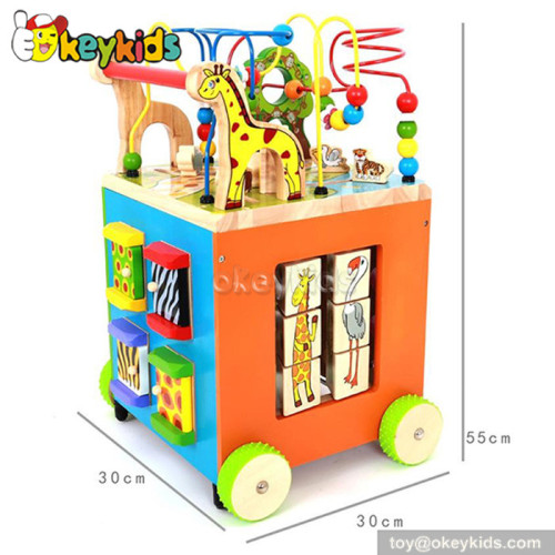 wholesale multi-function wooden baby walker price for sale W16E040