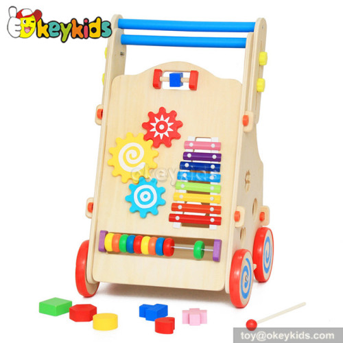 Stand learning wooden walker toy for babies W16E053